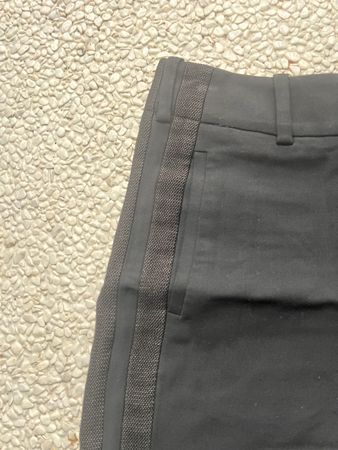 Karen Millen Black Trouser with Side Detail, Size 8 UK
