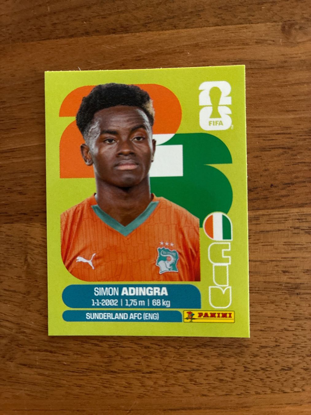 Panini Sammelbilder & Trading cards: FIFA WC 2026 Simon Adingra CIV 17 – Neu (gemäss Beschreibung) aus Boll von valoune01