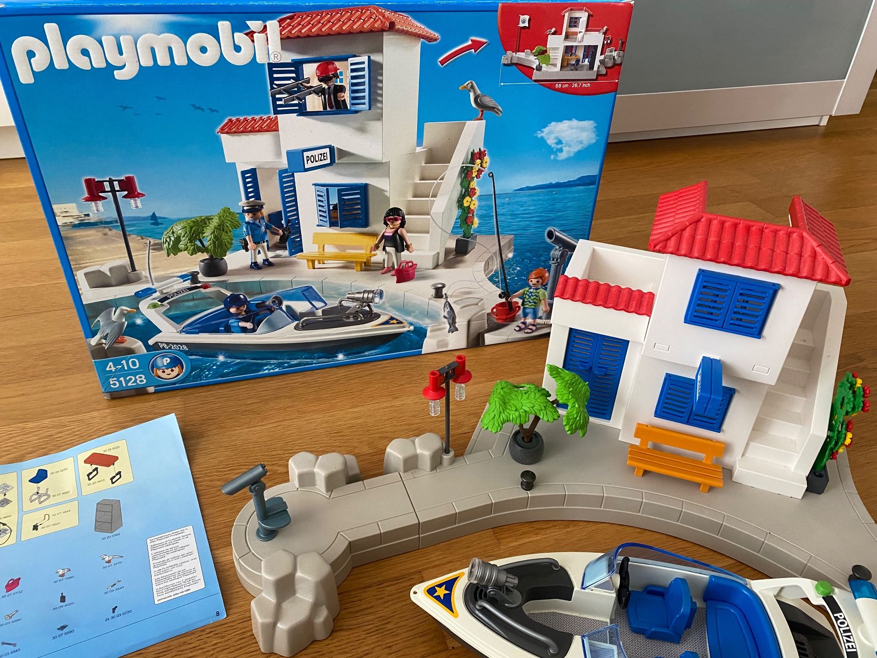Playmobil Giocattoli: Playmobil Hafenpolizei mit Schnellboot – Usato da Riedholz venduto da lenibeni03 1