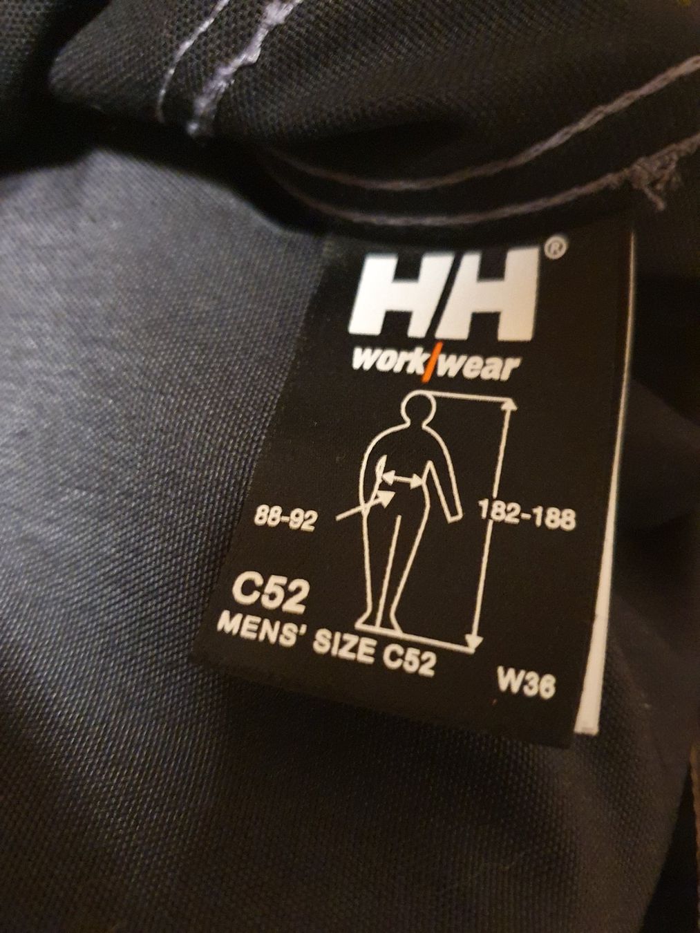 Hosen: Helly Hansen Arbeitshose/SHORT Gr. C52 W36 HH Workout – Neu und originalverpackt aus Val D Illiez von SnowRoof 2