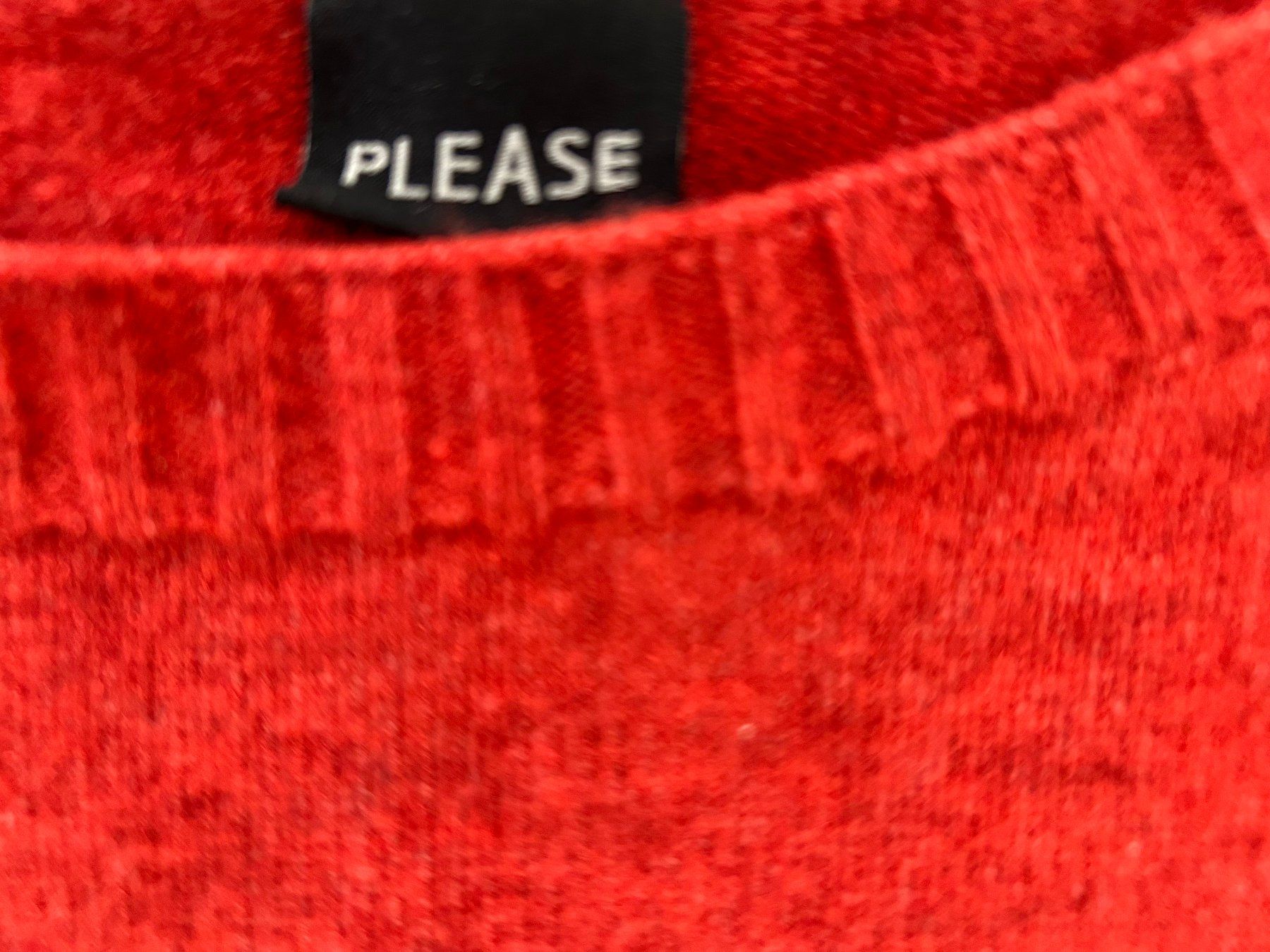 Please Jeans Maglioni & Felpe: PLEASE orange-roter Pulli, Pullover, Baumwolle, M 38, Damen – Usato da Zürich venduto da DepotCharity 5