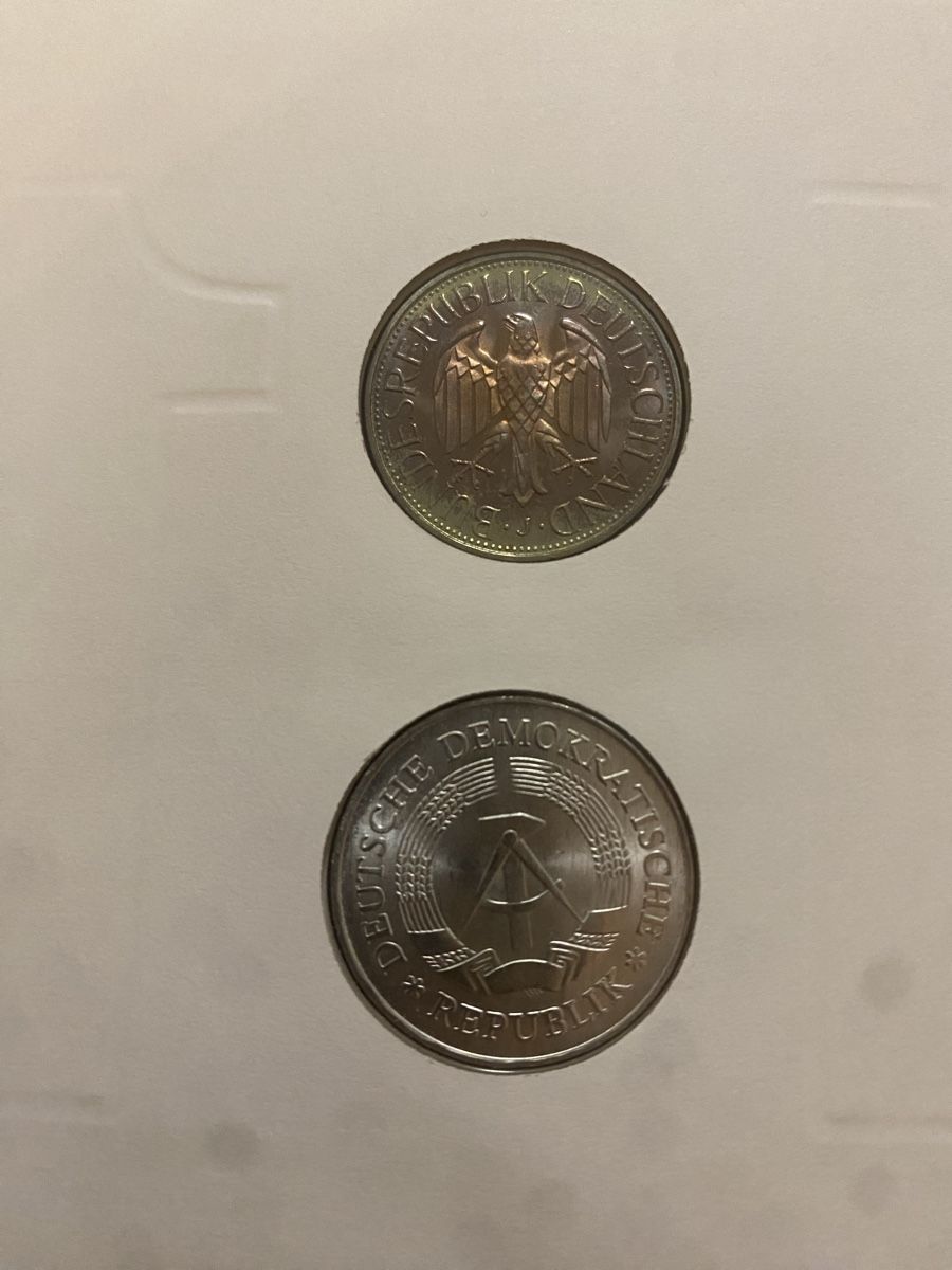 Tutti le monete: Numisbrief Deutsche Währungsunion 1990 – Nuovo (secondo la descrizione) da Muralto venduto da Alex1912 1