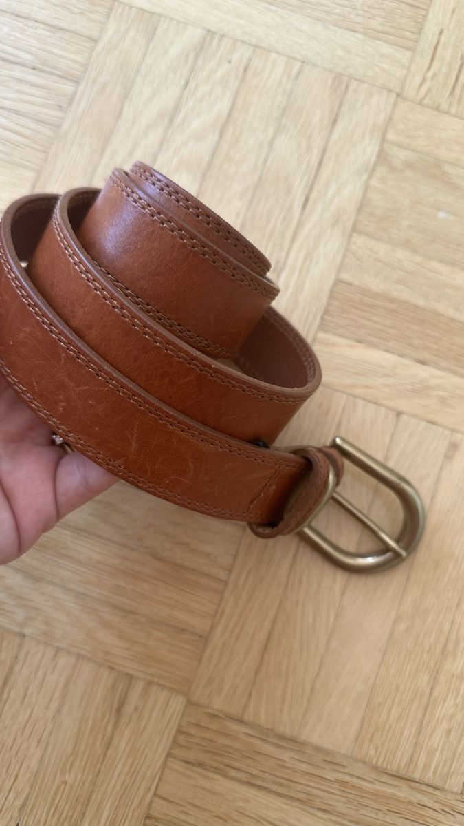 Sezane Cinture: Sézane Taylor Ledergürtel Gr. 85 Braun – Usato da Meilen venduto da dav_892b 1