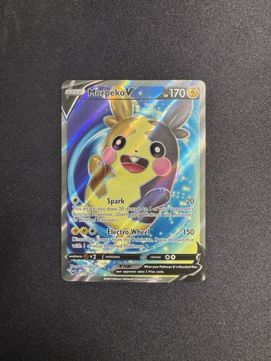 Pokémon Carte collezionabili: Morpeko V EN - Near Mint – Nuovo (secondo la descrizione) da Horgen venduto da ric_tz6s