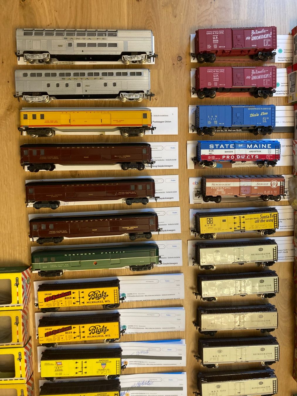 Fleischmann Modelleisenbahnen: Konvolut Fleischmann / Diverse Loks und Wagen – Gebraucht aus Basel von mar_b59g 1