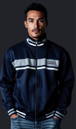 Veste de survêtement AND1 vintage - Taille S - Sportswear
