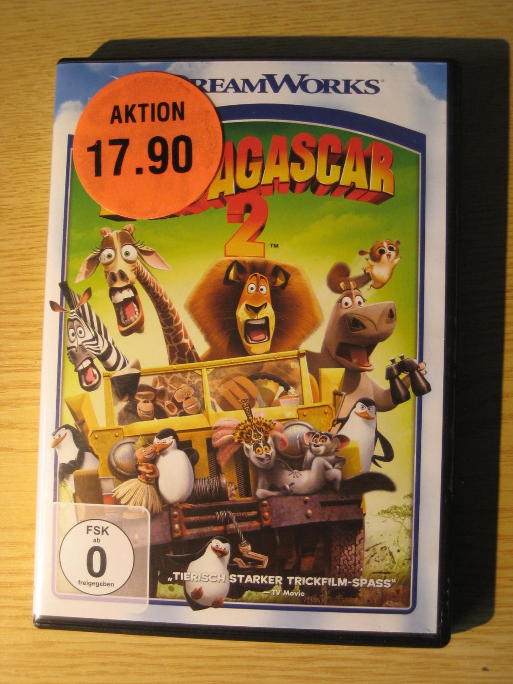 Tutti i DVDs: DVD - Madagscar 2 – Usato da Greifensee venduto da Janali01