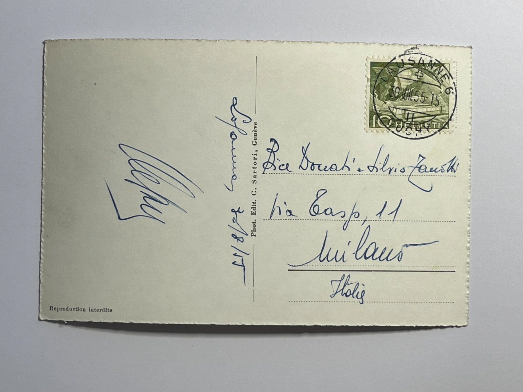 Cartes postales: Ouchy – D'occasion à Steg VS par _vinci_ 1
