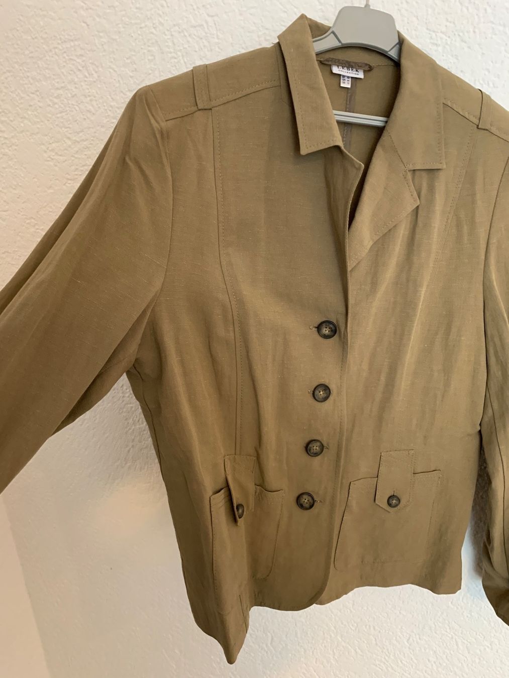 Jacken: Lebek Leinen Jacke Bluse Gr. 38 – Gebraucht aus Fislisbach von KolibriSecondhand 3