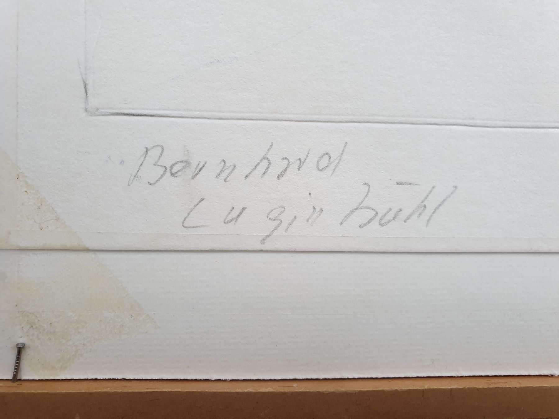 Grafiken & Lithographien: Lithographie/ Bernhard Luginbühl – Gebraucht aus Zürich von B-Rock 7