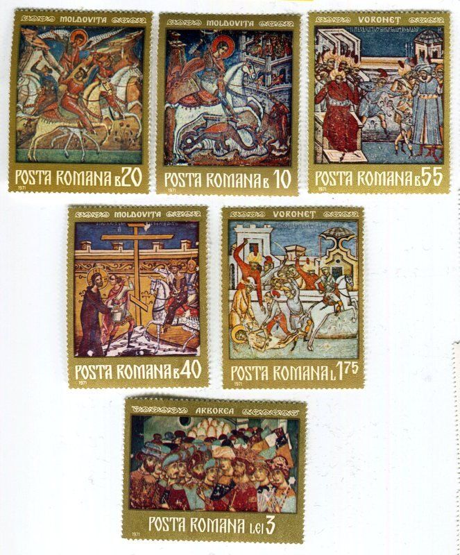 Alle Briefmarken: Briefmarken "Christentum". Rumänien – Neu und originalverpackt aus Basel von Butsch5