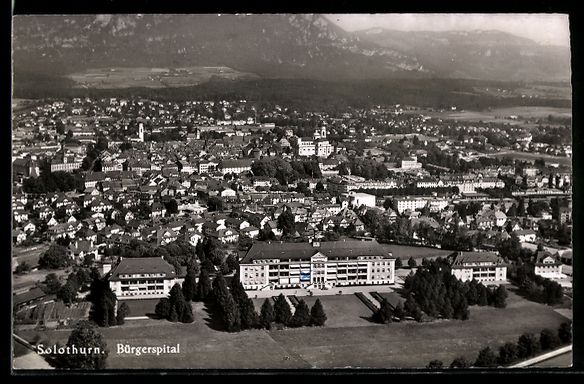 Cartoline postali: AK Solothurn, Bürgerspital – Usato da Berlin venduto da bartko-reher