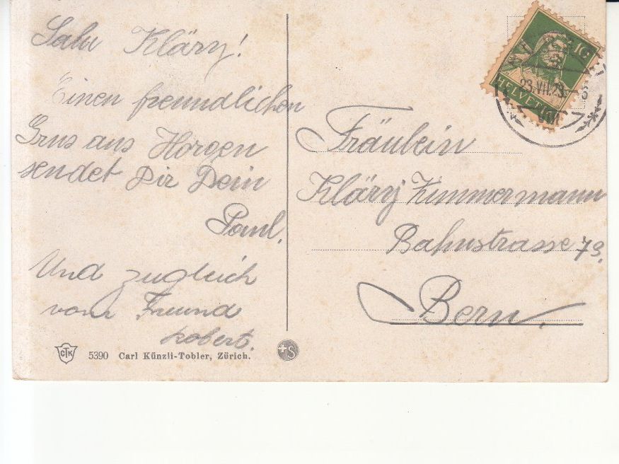 Cartoline postali: Au 1923 – Usato da Bürglen TG venduto da StampGraf 1