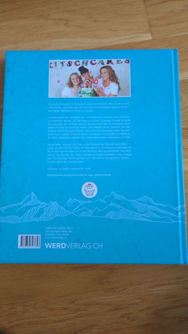 Libri: Kochbuch Kitschcakes Sandra Müller – Nuovo (secondo la descrizione) da Sutz venduto da Rawypp 1