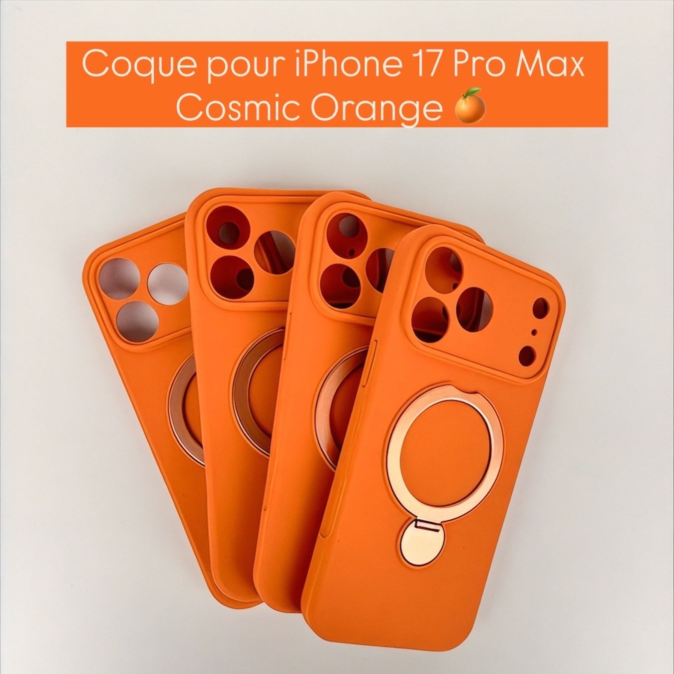 Apple Covers & Schutzfolien: Coque iPhone 17 Pro Max, iPhone 17 Pro Max Hülle, MagSafe – Neu und originalverpackt aus Thônex von Suisse.Shopping