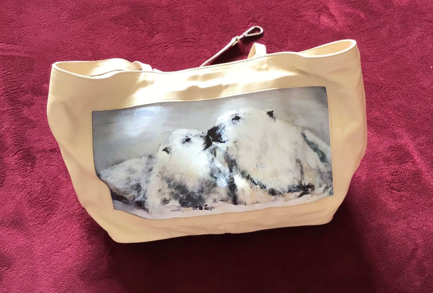 Borse da donna: Handtasche mit Eisbärsujet – Nuovo (secondo la descrizione) da Nussbaumen AG venduto da Magi58 1