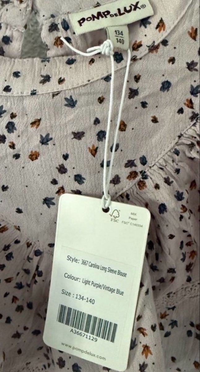 Pomp de Lux Camicette, T-shirt & Top: NEU Pomp de Lux Bluse Grösse 134-140 mit Blumenmuster  – Nuovo e nell'imballaggio originale da Freidorf TG venduto da nad_fxh7 2