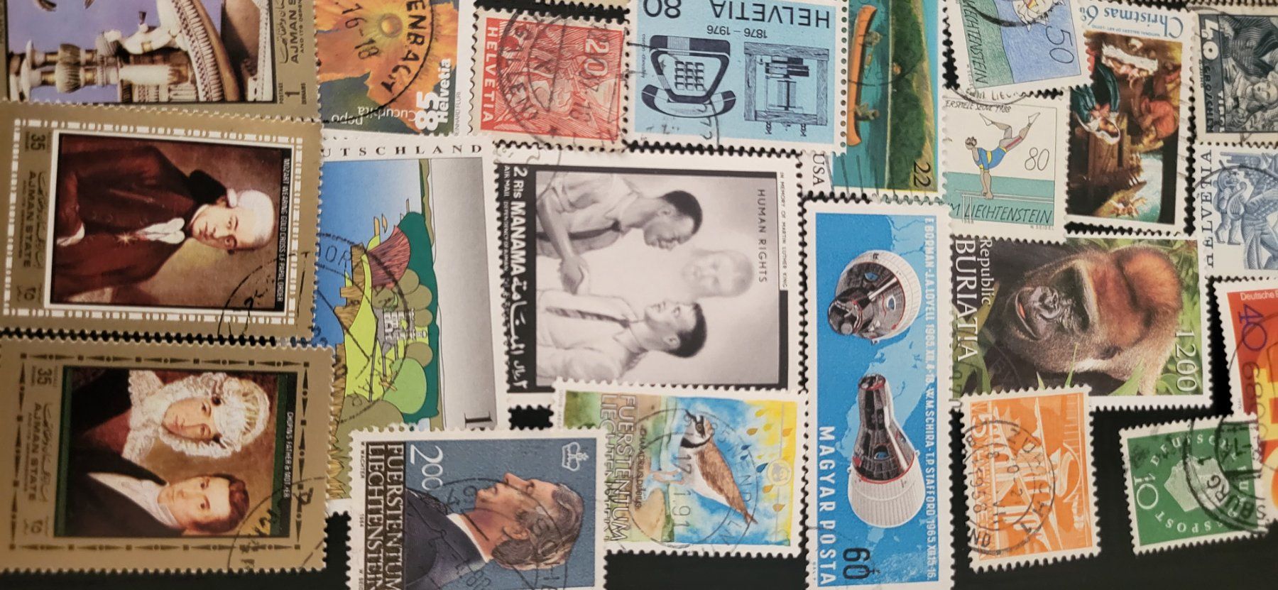 Tous les timbres: 50 verschiedene briefmarken ganze welt – D'occasion à St Gallen par Stampsalshobby 2
