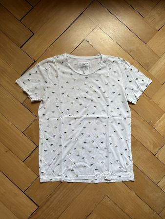 ARMEDANGELS - T-Shirt weiss gemustert M
