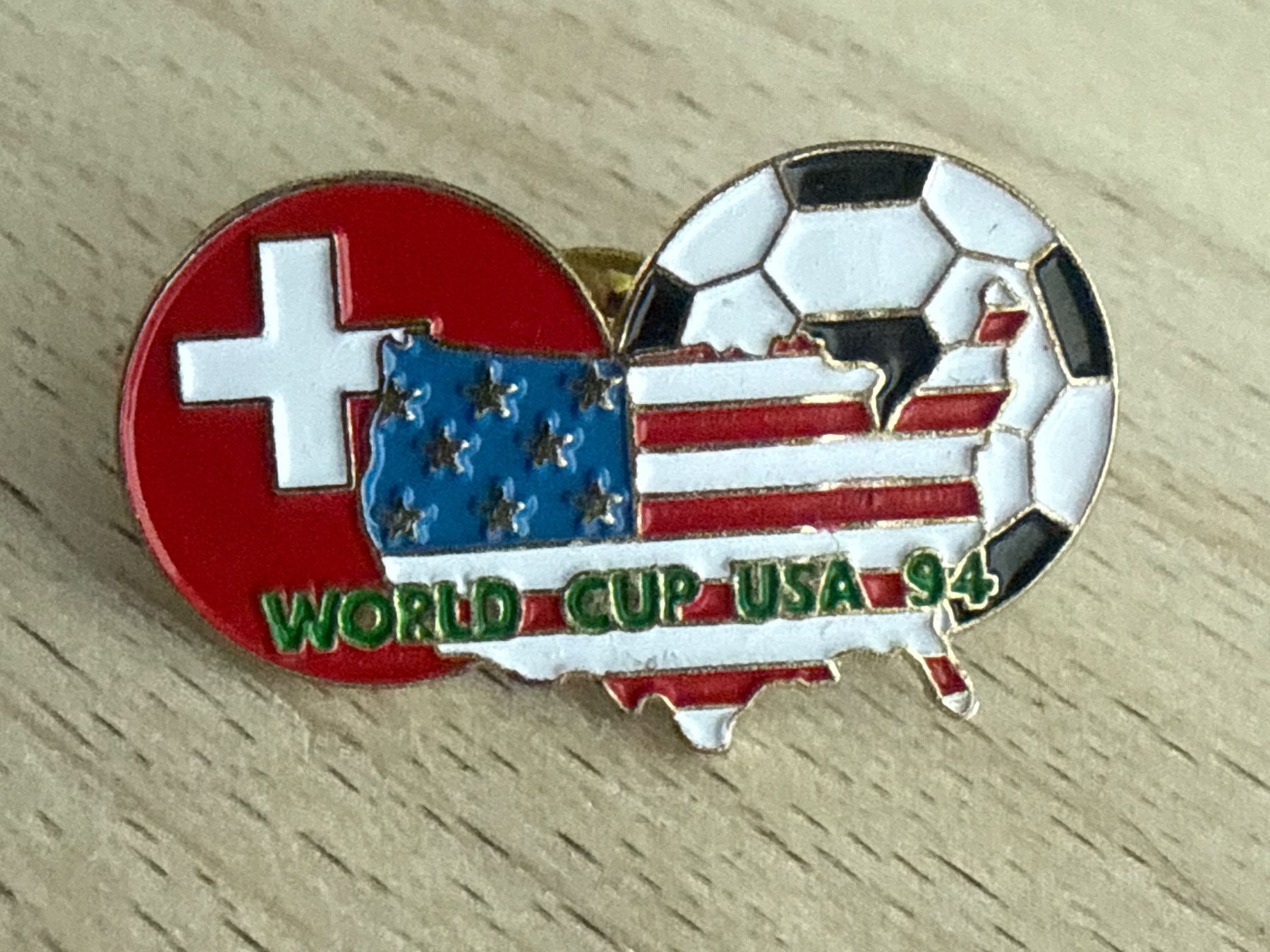 Plaketten & Abzeichen: Pin WM USA94 – Gebraucht aus Glattbrugg von Schweigmatt
