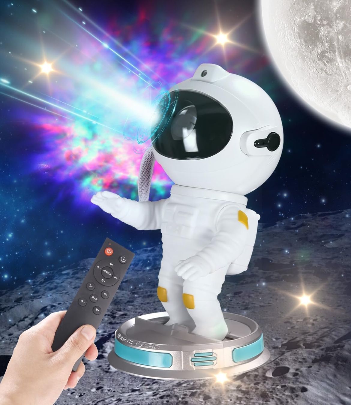 Lampade: LED-Sternenhimmel Projektor Astronaut – Nuovo e nell'imballaggio originale da Châtelaine venduto da topshop.switzerland 7