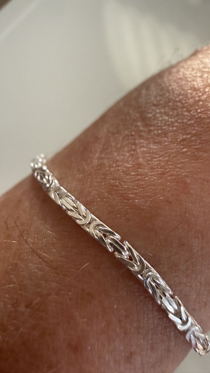 Armbänder & -reifen: Neues Königssilberarmband, 20 cm – Neu und originalverpackt aus Ebikon von elischka