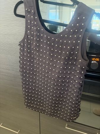 Armani Exchange tank top Dunkelgrau Grösse S
