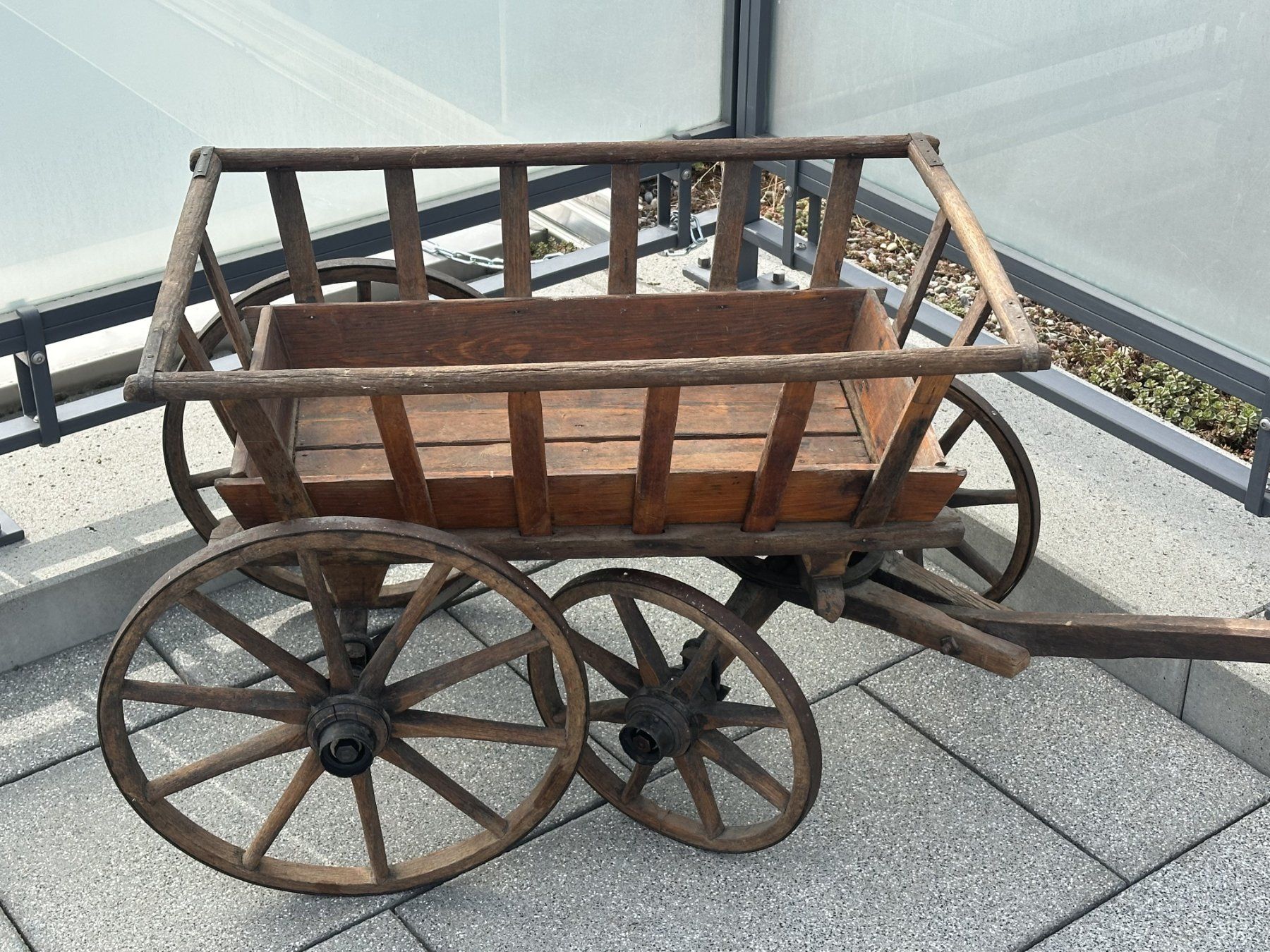 Carrelli di trasporto: Antiker Leiterwagen mit Geschichte – Usato da Basel venduto da urst2005 2