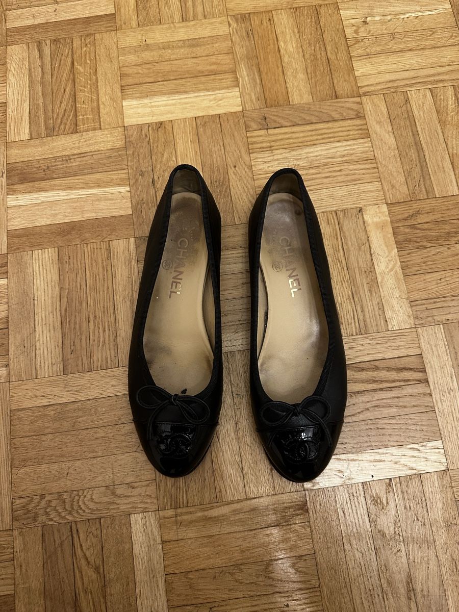 Chanel Scarpe da donna: Chanel ballerinas black – Usato da Genève venduto da ang_c7cv 2