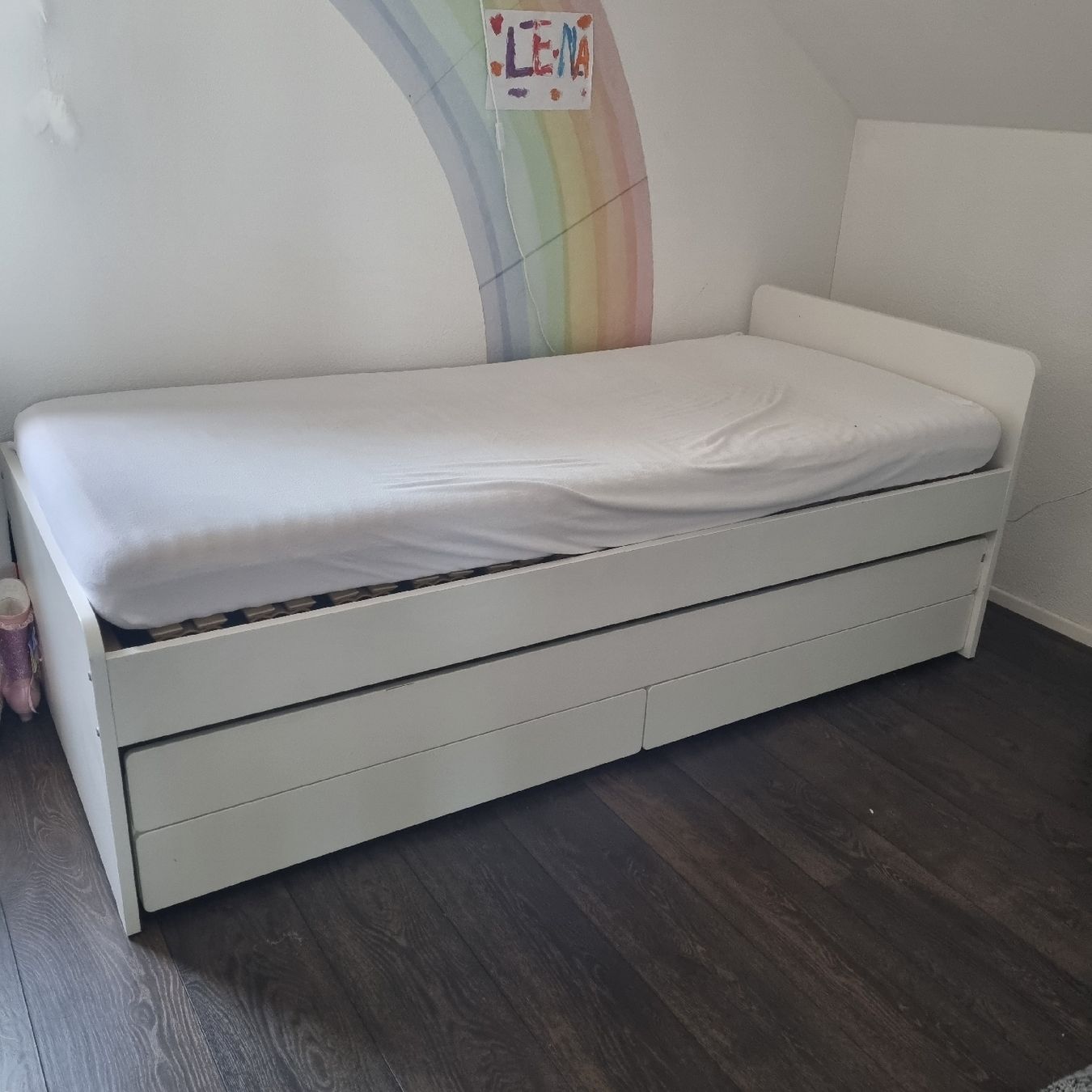 Ikea Lits: Doppelbett – D'occasion à Aettenschwil par jepe24