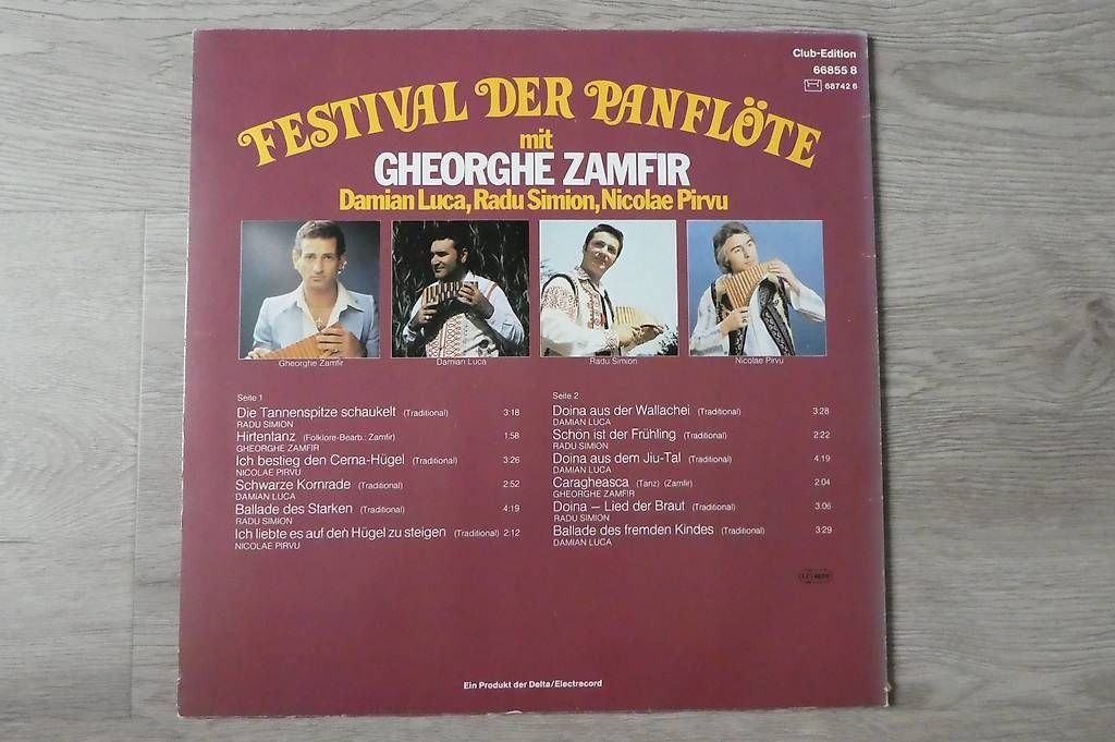 Dischi in vinile: Gheorghe Zamfir LP – Usato da Andelfingen venduto da Annegret06 1