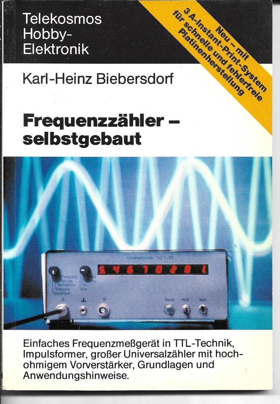Livres: Frequenzzähler selbstgebaut – D'occasion à Zwingen par Celerio100