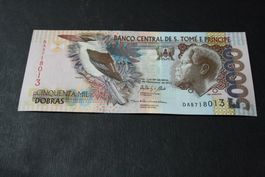 UNC Sao Tomé E Principe 50 000 Dobras 2013