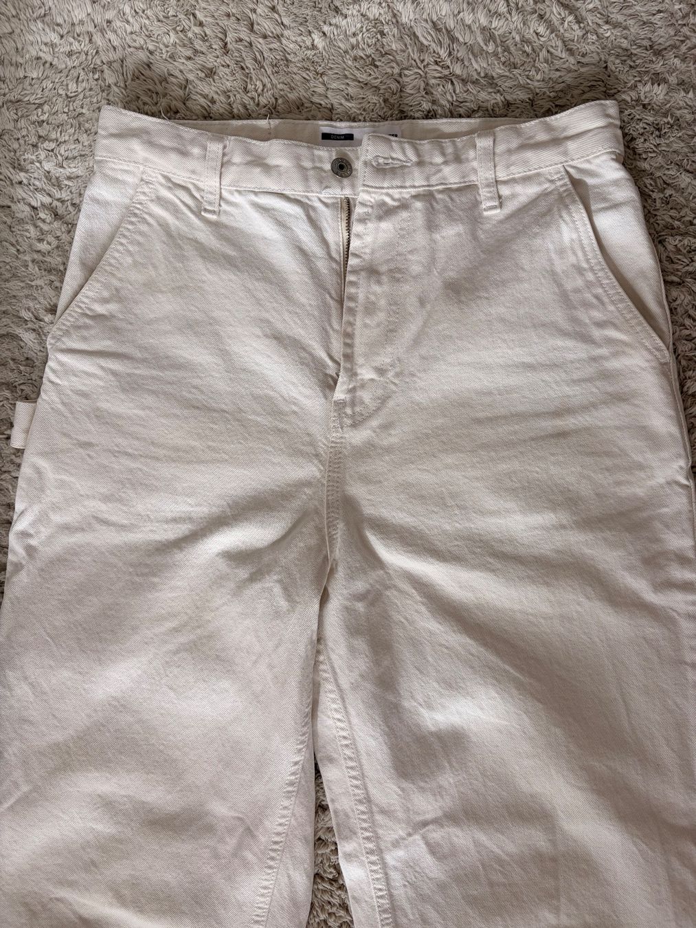 Bershka Jeans: Carpenter Jeans beige – Usato da Lutry venduto da respect_69 2