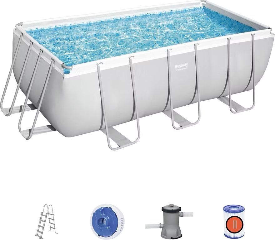 Bestway Piscine: Neu und OVP - Bestway Rectangular Frame Pool – Nuovo e nell'imballaggio originale da Niederdorf venduto da elBoscho