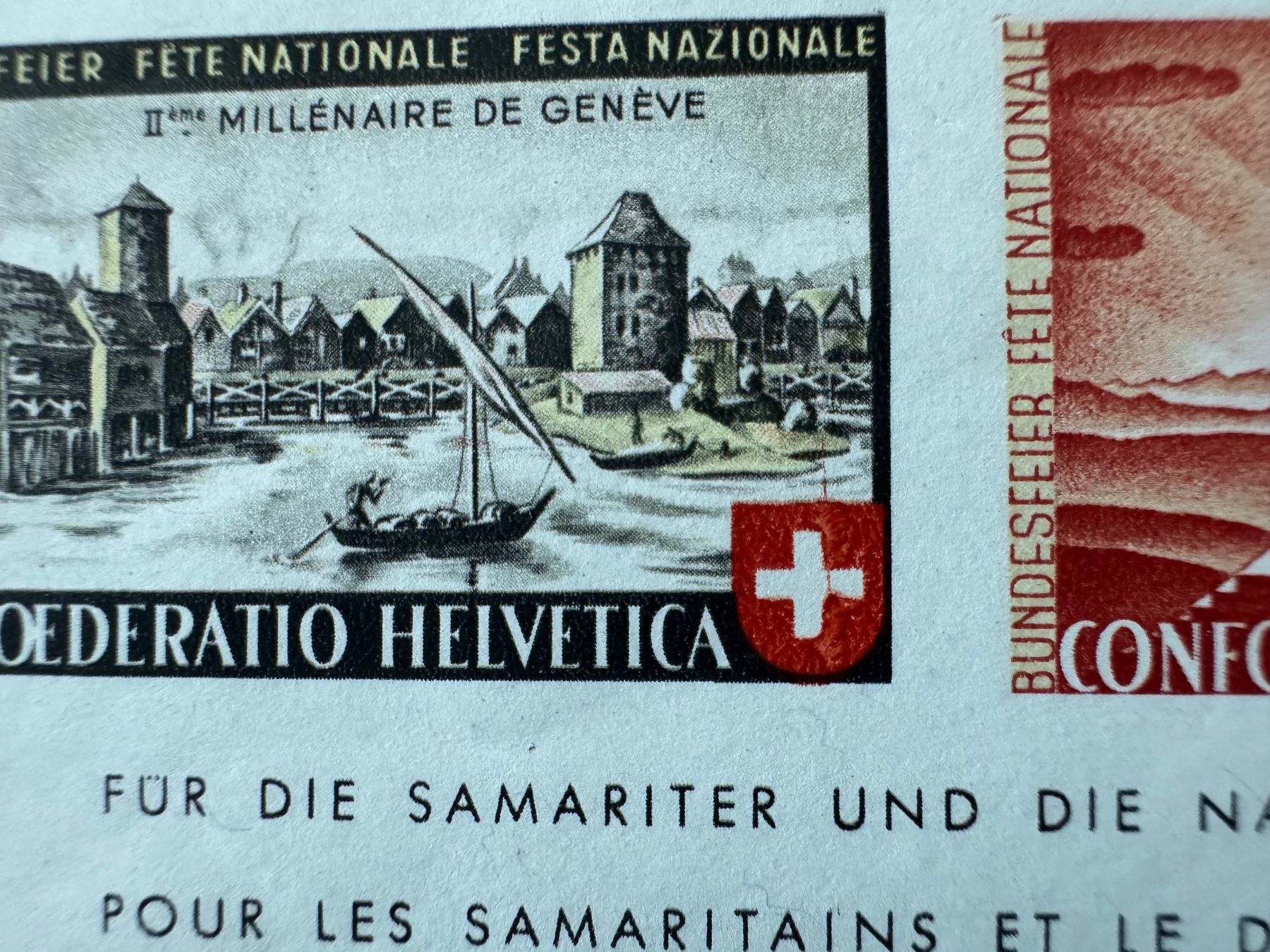 Tutti i francobolli: Pro Patria 1942, Block mit 17.3.01, postfrisch – Nuovo (secondo la descrizione) da Stallikon venduto da HILDECH1 3