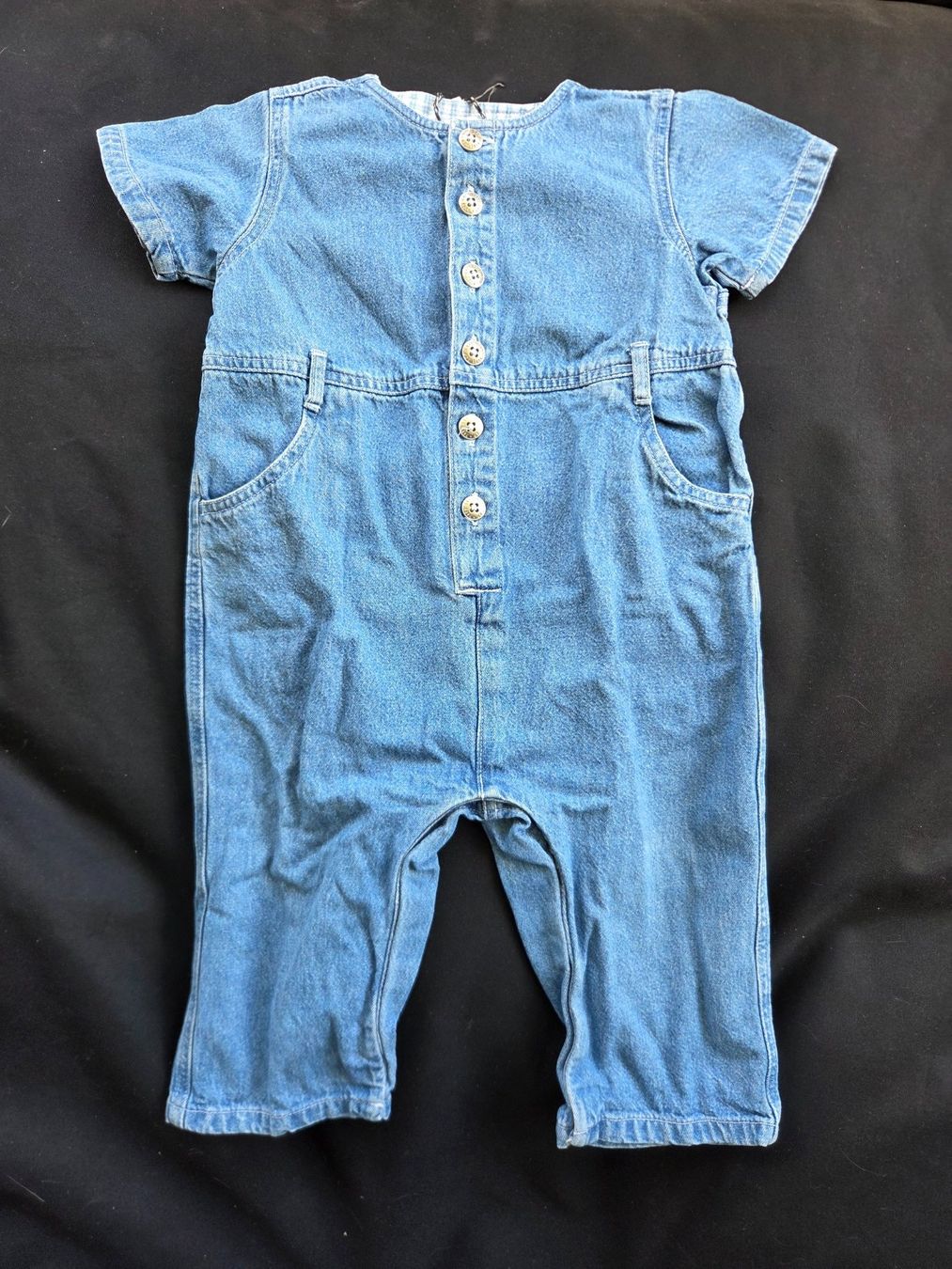 Gap Pagliaccetti: Salopette jeans bébé GAP 18 mois 80 - 86 cm – Usato da Gland venduto da Vee_0