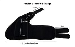 Hallux Valgus Bandage - Grösse L - Rechts