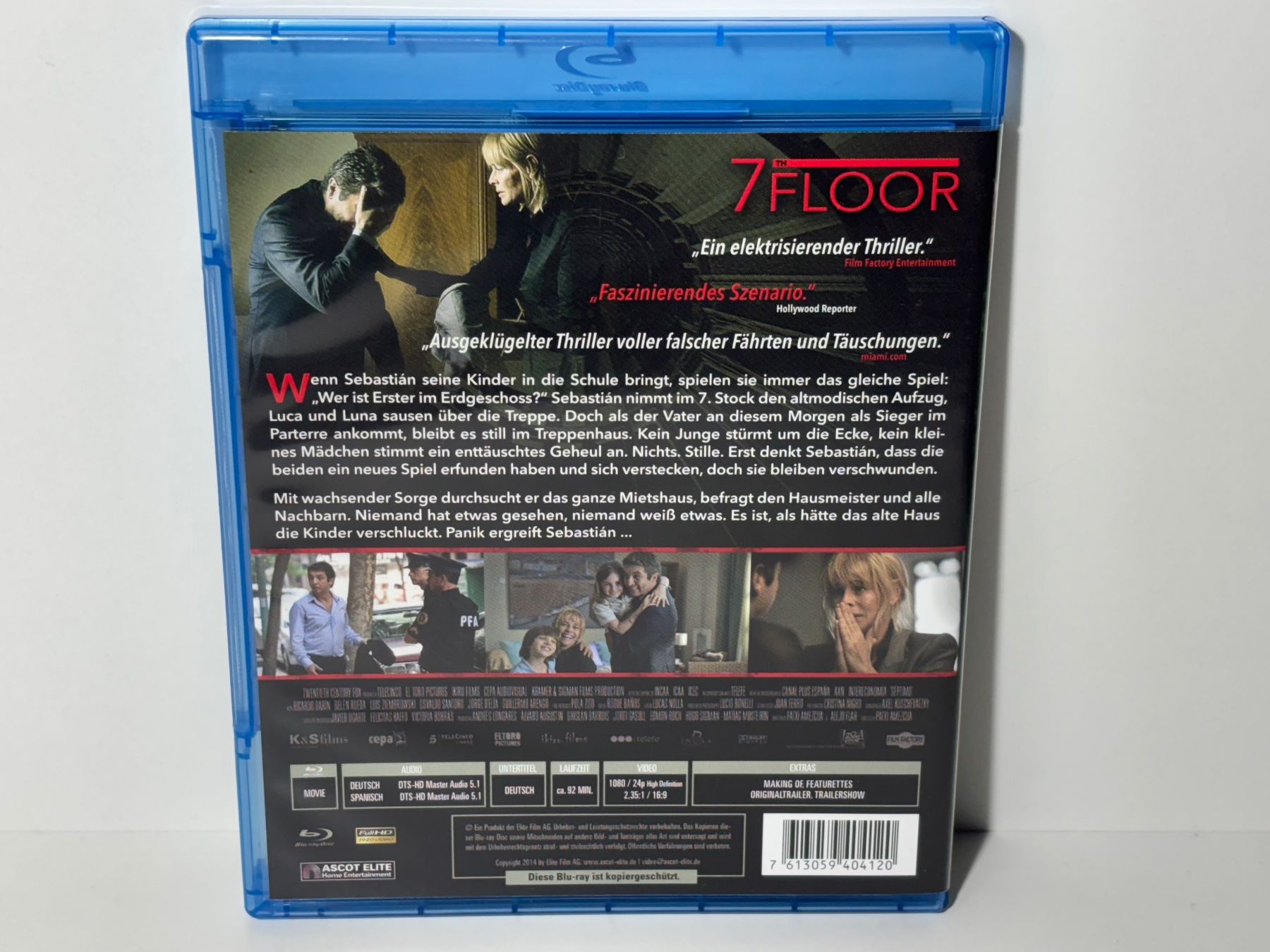 Tutti i DVDs: 7th Floor - Jede Sekunde zählt Blu Ray – Usato da Wilderswil venduto da Sstriker 1