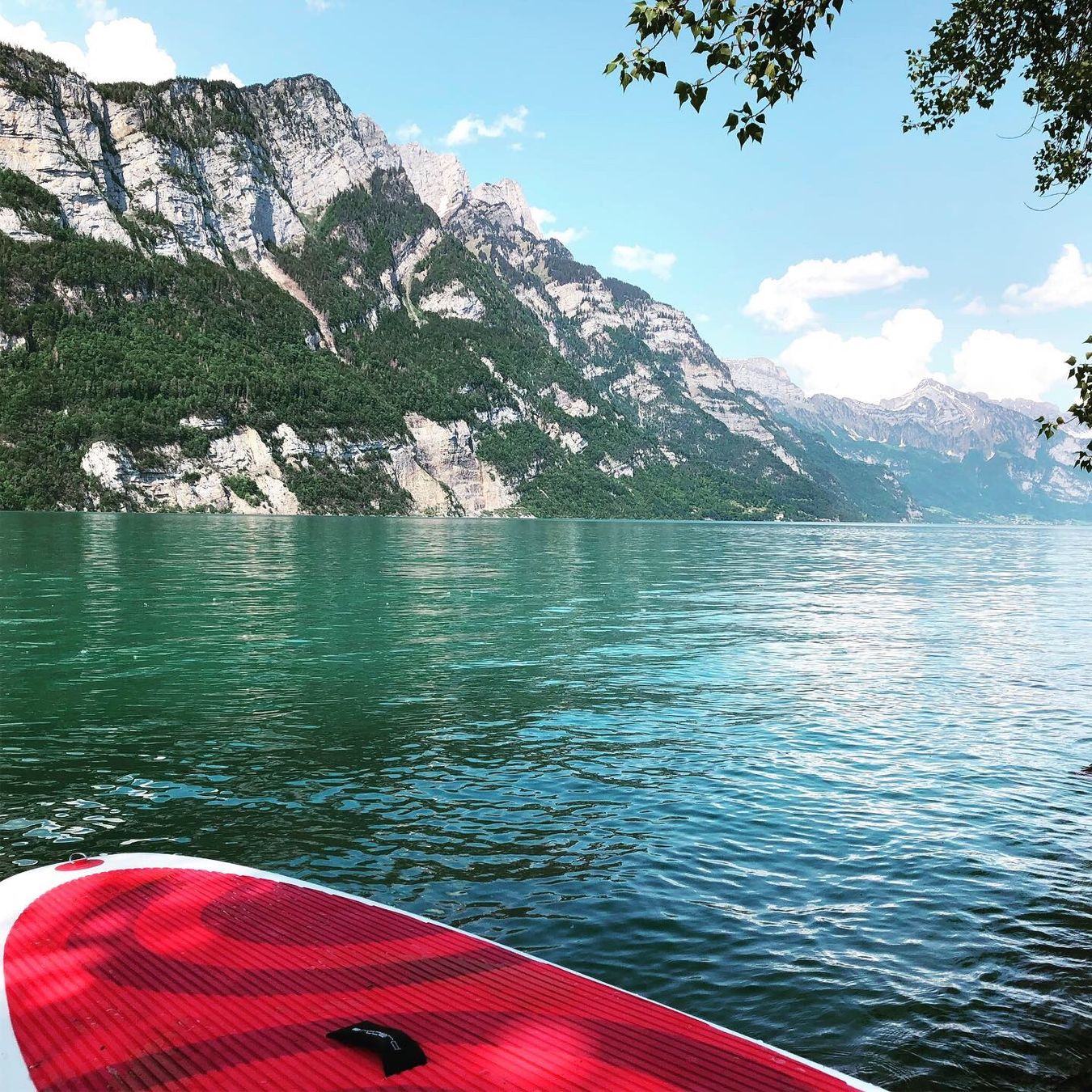 Tavole da surf e di nuoto: Airboard fun rot Stand-up-Paddel Board – Usato da Rorschach venduto da Tonia91 6