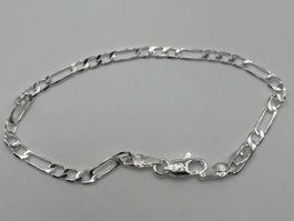Bracelet en Argent 925 Maille Figaro