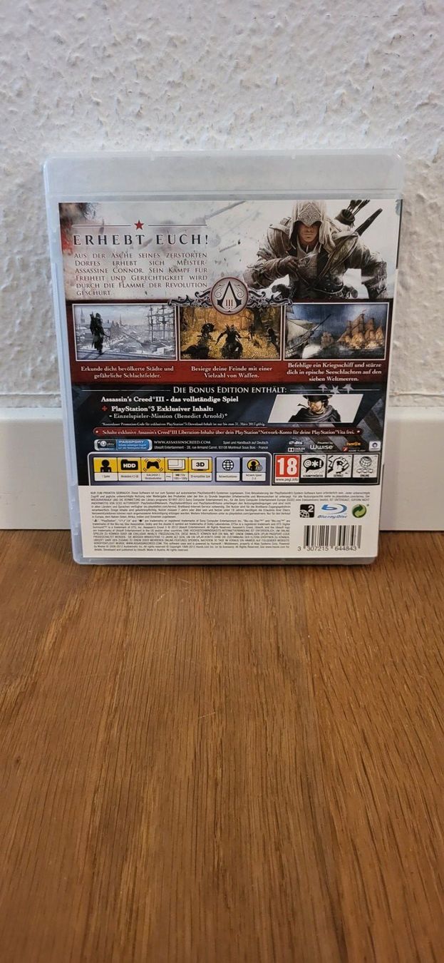 Sony Giochi: PS 3 - Assassins Creed 3 – Usato da Münsingen venduto da Heroism2010 1