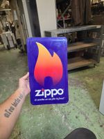 Zippo Werbeschild Blechschild 43.5 x 25.5cm