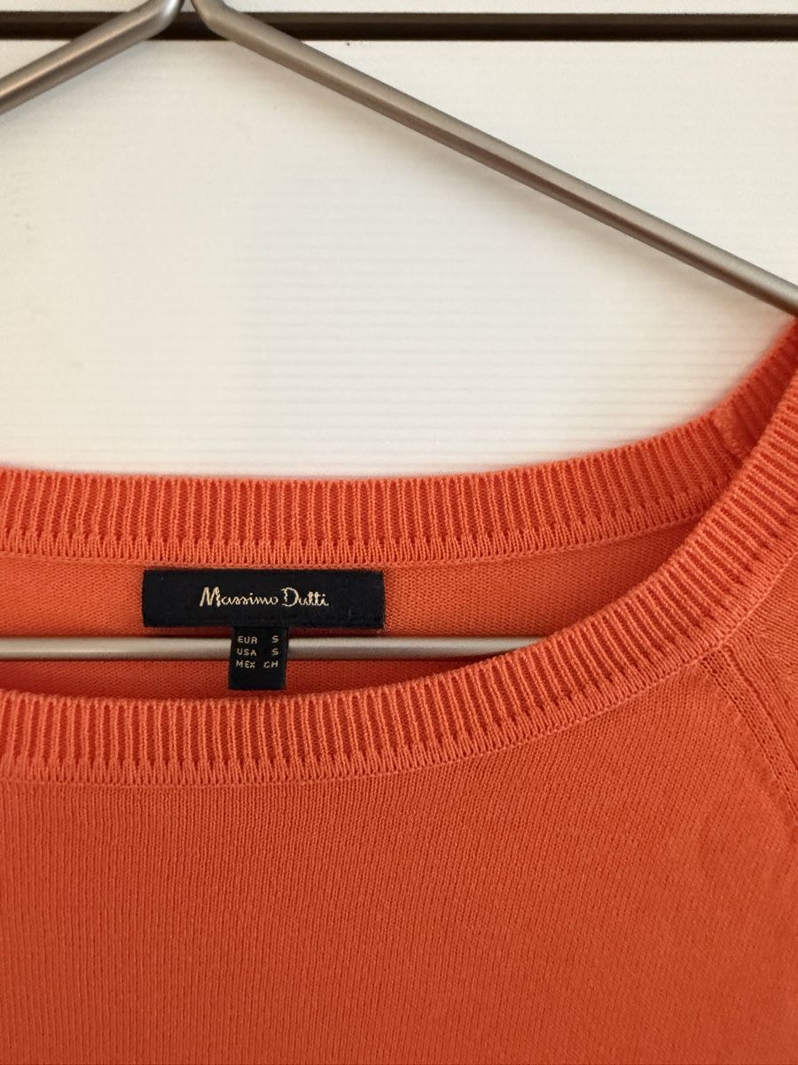 Massimo Dutti Pullover & Sweatshirts: Pullover Massimo Dutti orange Grösse S guter Zustand – Gebraucht aus Bertschikon Gossau von chanty_7 1