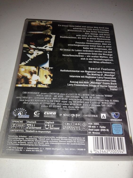 Wendigo  (Special Edition)    > De & Eng <            ©'2001 6