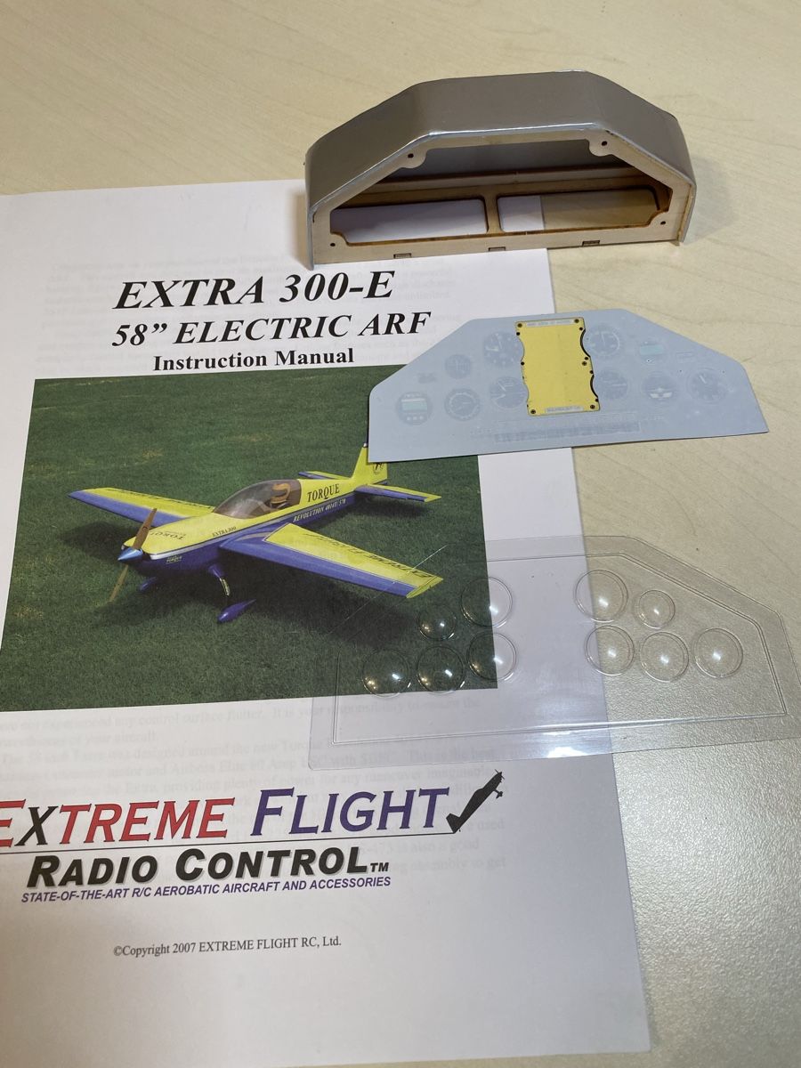 Modellismo RC: Extreme flight Cockpit L135xH53xT30mm – Usato da Dübendorf venduto da Stoe26 1