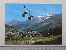 Saas-Fee, Luftseilbahn Spielboden / Längfluh, Gondelbahn