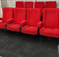 Kino Sitzreihe rot 12 Sitze gebraucht