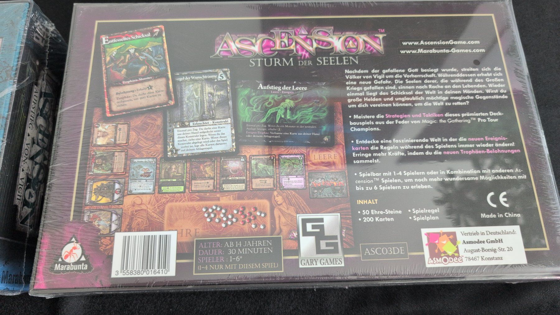 Spiele: Ascension – Neu und originalverpackt aus Winterthur von Tzen 2
