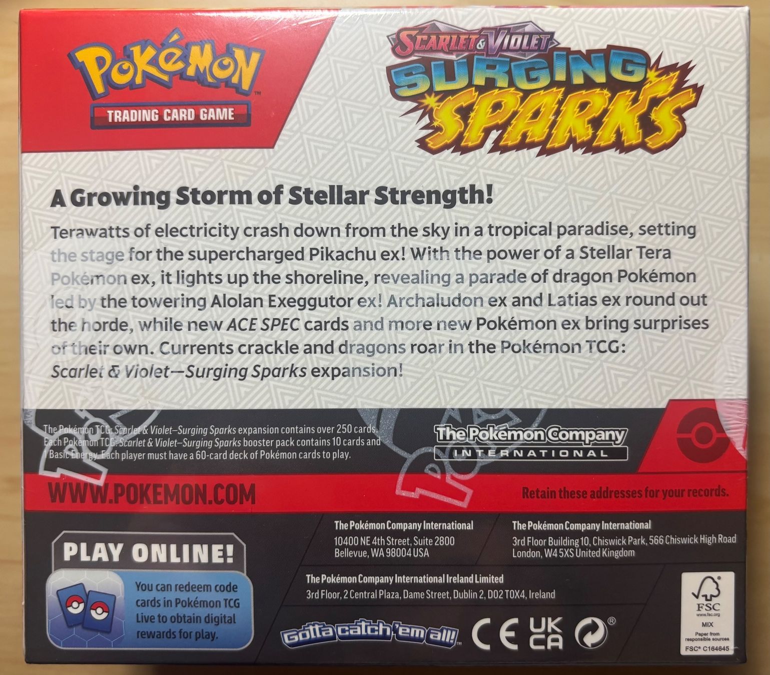 Pokémon Sammelbilder & Trading cards: Pokemon Surging Sparks Booster Display ENG – Neu und originalverpackt aus Birsfelden von dor_mzl9 3